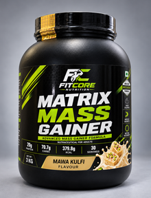 Fitcore Nutrition Matrix Mass Gainer 3 Kg I Advance Mass Gainer Formula