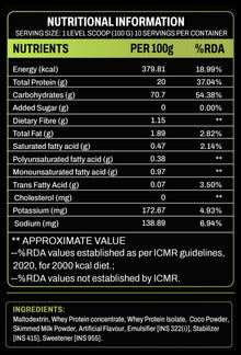 Fitcore Nutrition Matrix Mass Gainer 1 Kg I Advance Mass Gainer Formula