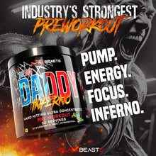 Black Beast The Big Daddy Inferno Preworkout Powder 300g